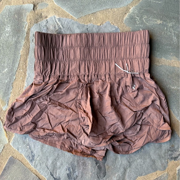 New🌟Free People Movement - The Way Home Shorts-Army - Picture 7 of 9